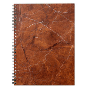bruine marmertextuur notitieboek