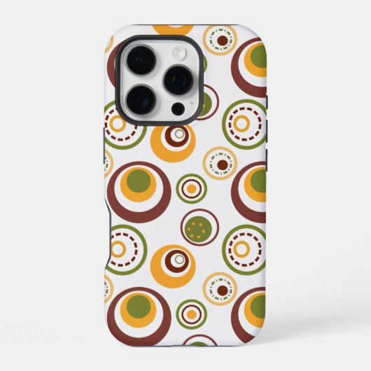 Bruine MCM Jawbreakers iPhone Hoesje (Achterkant)