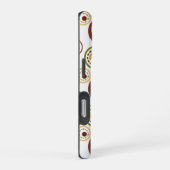 Bruine MCM Jawbreakers iPhone Hoesje (Rechterkant)