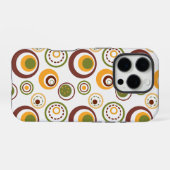 Bruine MCM Jawbreakers iPhone Hoesje (Achterkant horizontaal)
