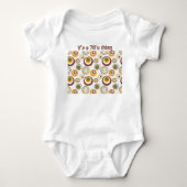 Bruine MCM Jawbreakers  Romper (Voorkant)