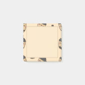 Bruine melk Tea Bubble Tea Boba Cute Sticky Notes (Voorkant)