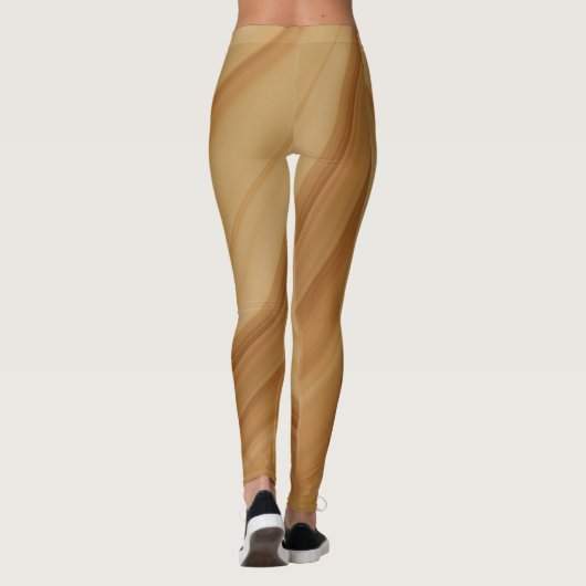 Bruine minnaar-Leggings Leggings (Achterkant)