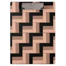 Bruine Mocha Zwarte geometrische rechthoeken
