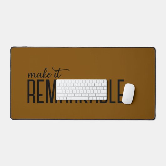 Bruine muismat bureaumat (Keyboard & Muis)