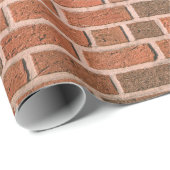 Bruine muur cadeaupapier (Rol Hoek)