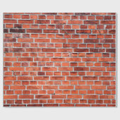 Bruine muur cadeaupapier (Vlak)