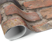 Bruine muur cadeaupapier (Rol Hoek)