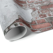 Bruine muur cadeaupapier (Rol Hoek)