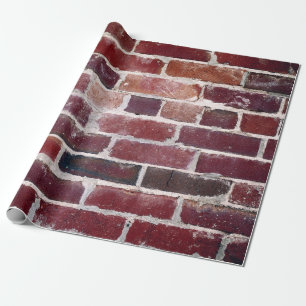 Bruine muur cadeaupapier