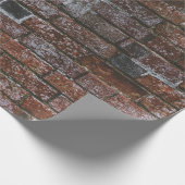 Bruine muur cadeaupapier (Hoek)