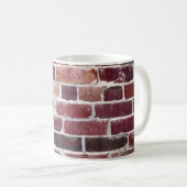 Bruine muur koffiemok (Voorkant rechts)