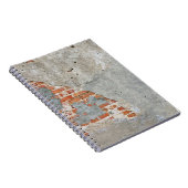 Bruine muur notitieboek (Rechterzijde)