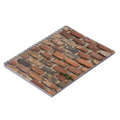 Bruine muur notitieboek (Linkerzijde)