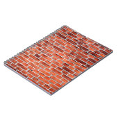 Bruine muur notitieboek (Linkerzijde)