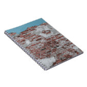 Bruine muur notitieboek (Rechterzijde)