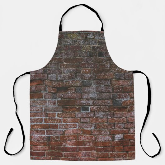 Bruine muur schort (Voorkant)