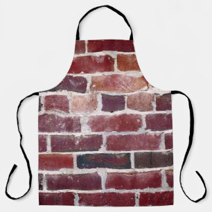 Bruine muur schort