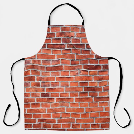 Bruine muur schort (Voorkant)