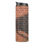 Bruine muur thermosbeker (Geroteerd rechts)