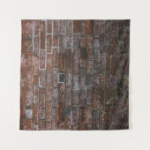 Bruine muur wandkleed (Voorkant (horizontaal))