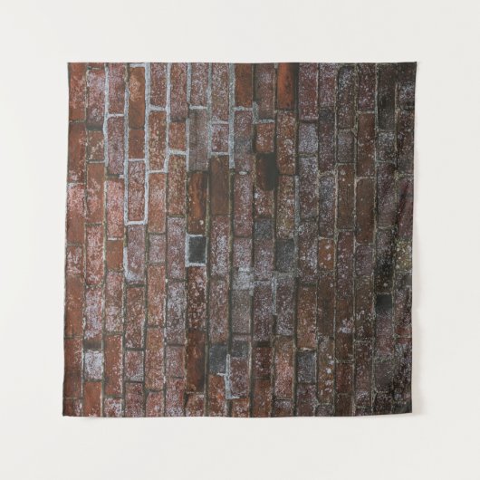 Bruine muur wandkleed (Voorkant (horizontaal))