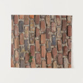 Bruine muur wandkleed (Voorkant (horizontaal))