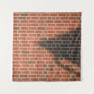 Bruine muur wandkleed