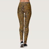 "Bruine namaakleren" Leggings (Achterkant)