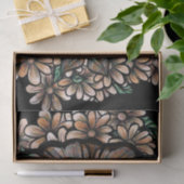  bruine Natuur met bruine grond overvalt Daisies D Tissuepapier (Geschenk)