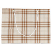 BRUINE NEUTRALE BOHO BABYKLEDING GROOT CADEAUZAKJE (Achterkant)