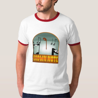 Bruine noot T T-shirt
