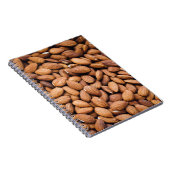 Bruine noten notitieboek (Rechterzijde)