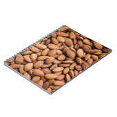 Bruine noten notitieboek (Linkerzijde)