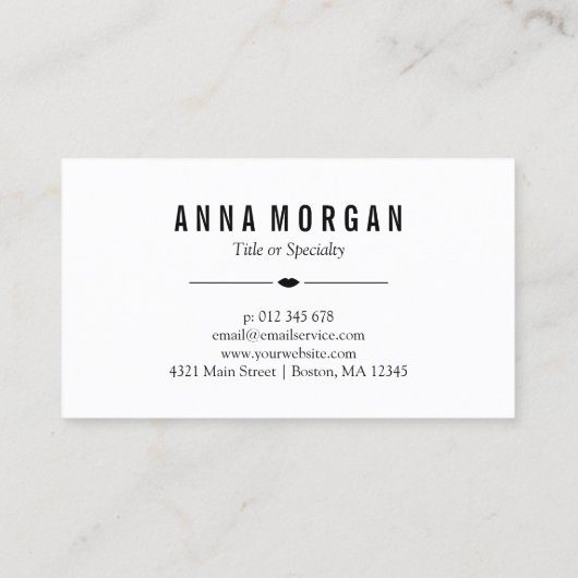 Bruine ogen en roze lips Kitschy Makeup Artist Visitekaartje (Achterkant)