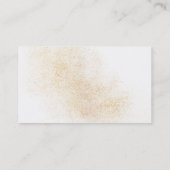 Bruine ogen en wimpers visitekaartje (Achterkant)