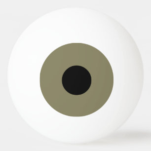 Bruine ogen pingpongbal