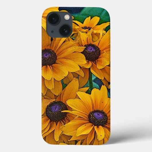 "bruine-ogen Susans" Case-Mate iPhone Case (Achterkant)