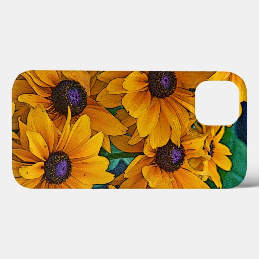 "bruine-ogen Susans" Case-Mate iPhone Case (Achterkant (horizontaal))