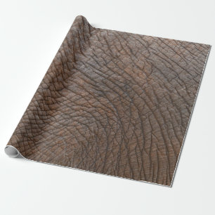 Bruine olifant in close-up fotografie cadeaupapier