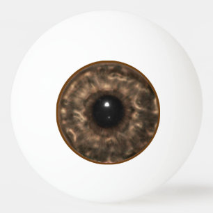 Bruine Oogappel Pingpongbal