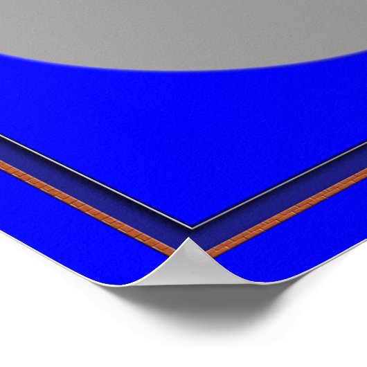 Bruine optische illusie draaien poster (Hoek)