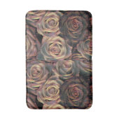 Bruine, oranje, koper- en goudrozen badmat (Voorkant Verticaal)