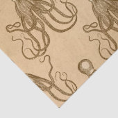 bruine otopusontvlechting tissuepapier (Detail)