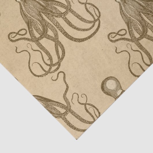  bruine otopusontvlechting tissuepapier (Detail)