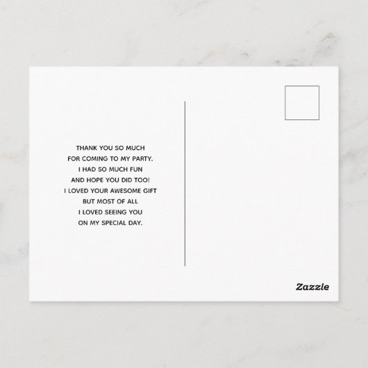  bruine paarden die in de gras liggen Dank u wel Briefkaart (Achterkant)