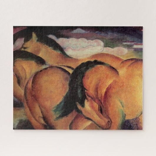 Bruine paarden legpuzzel (Horizontaal)