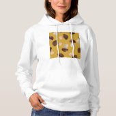 Bruine paddenstoelen hoodie (Voorkant)