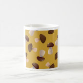 Bruine paddenstoelen koffiemok (Center)