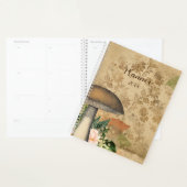 Bruine  paddenstoelklep planner (Display)
